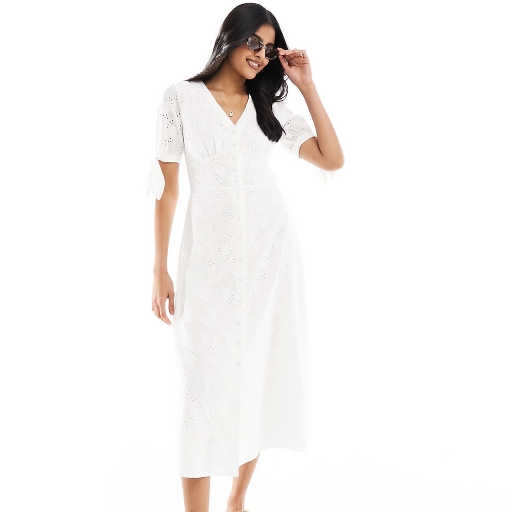 Nobody’s Child Alexis Broderie midi dress